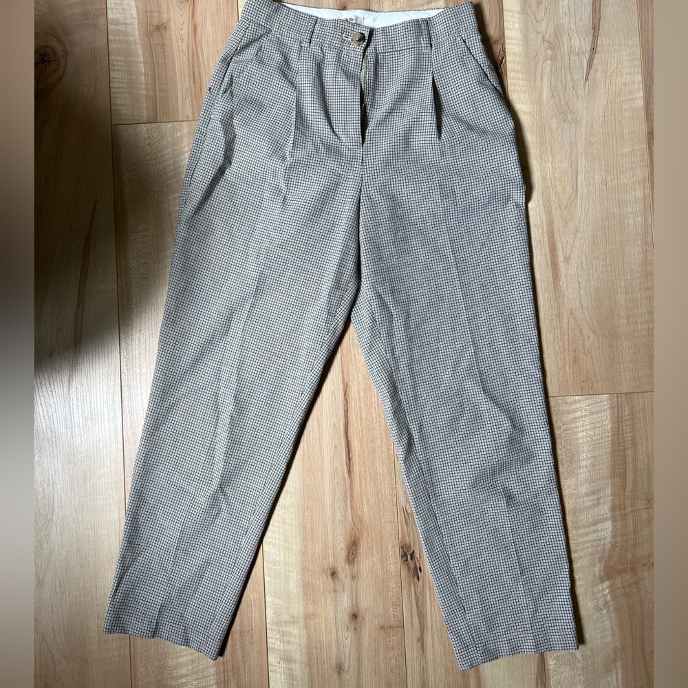 Classic Checkered Women's Pants